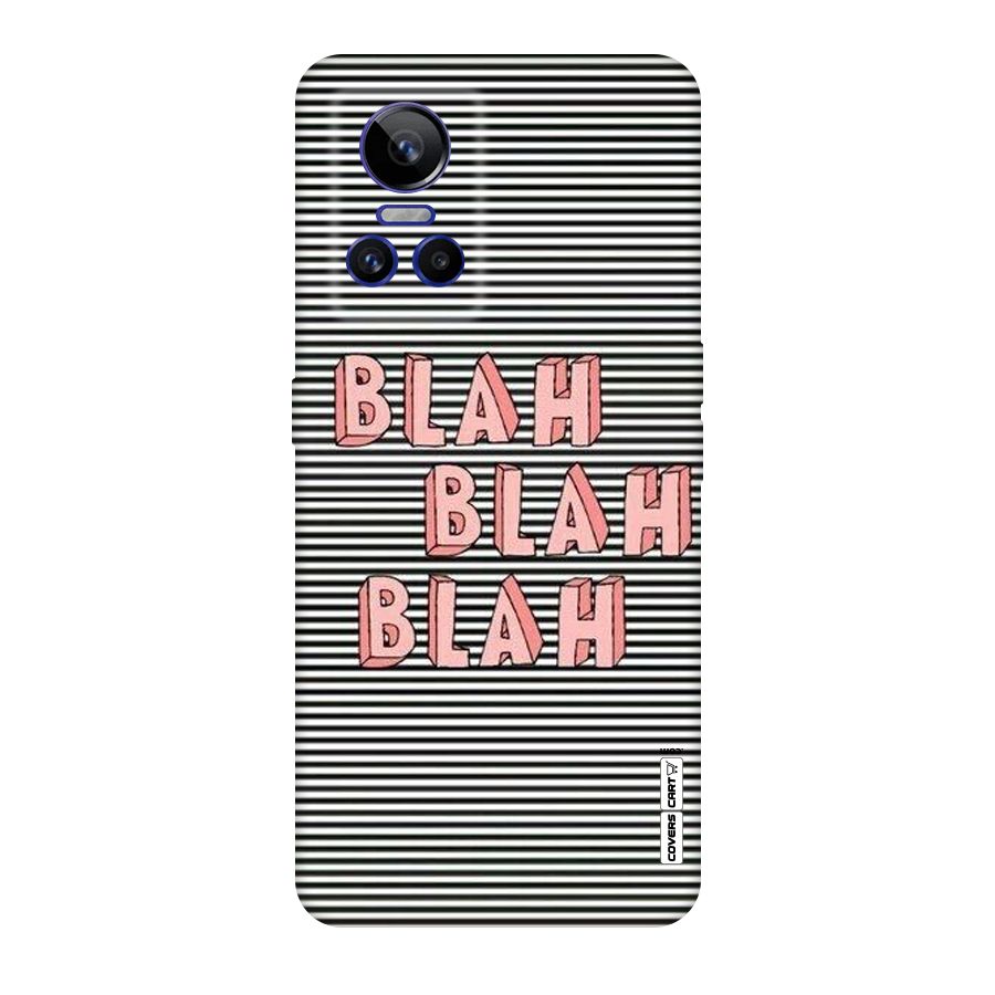 Blah Stripes Original Polycarbonate Back Case for Realme GT Neo 3