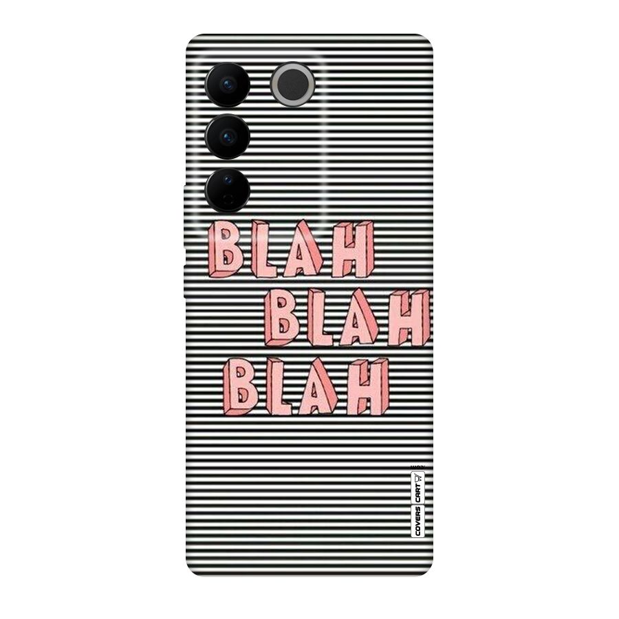 Blah Stripes Original Polycarbonate Back Case for Vivo V27