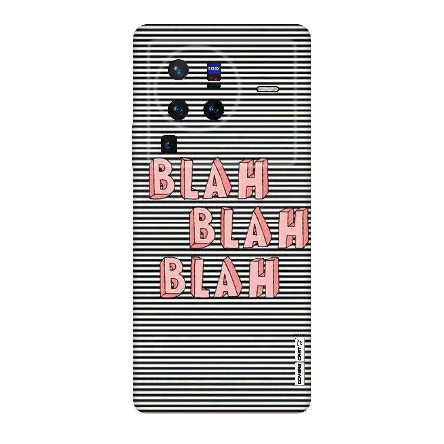 Blah Stripes Original Polycarbonate Back Case for Vivo X80