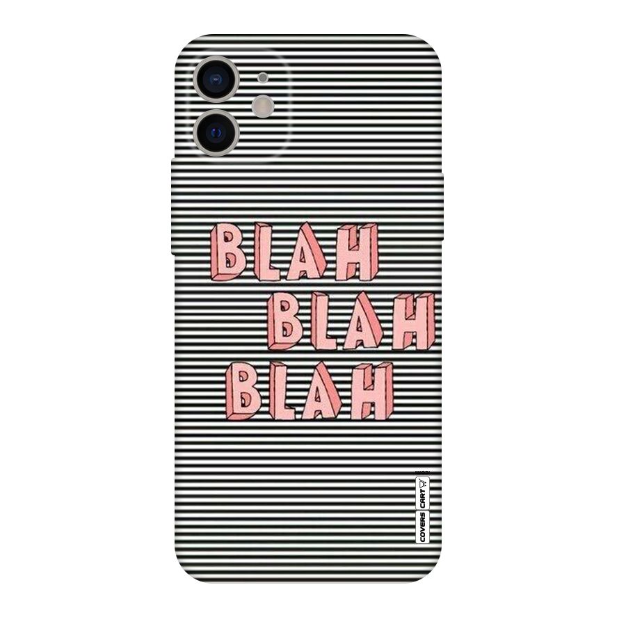 Blah Stripes Original Polycarbonate Back Case for iPhone 11