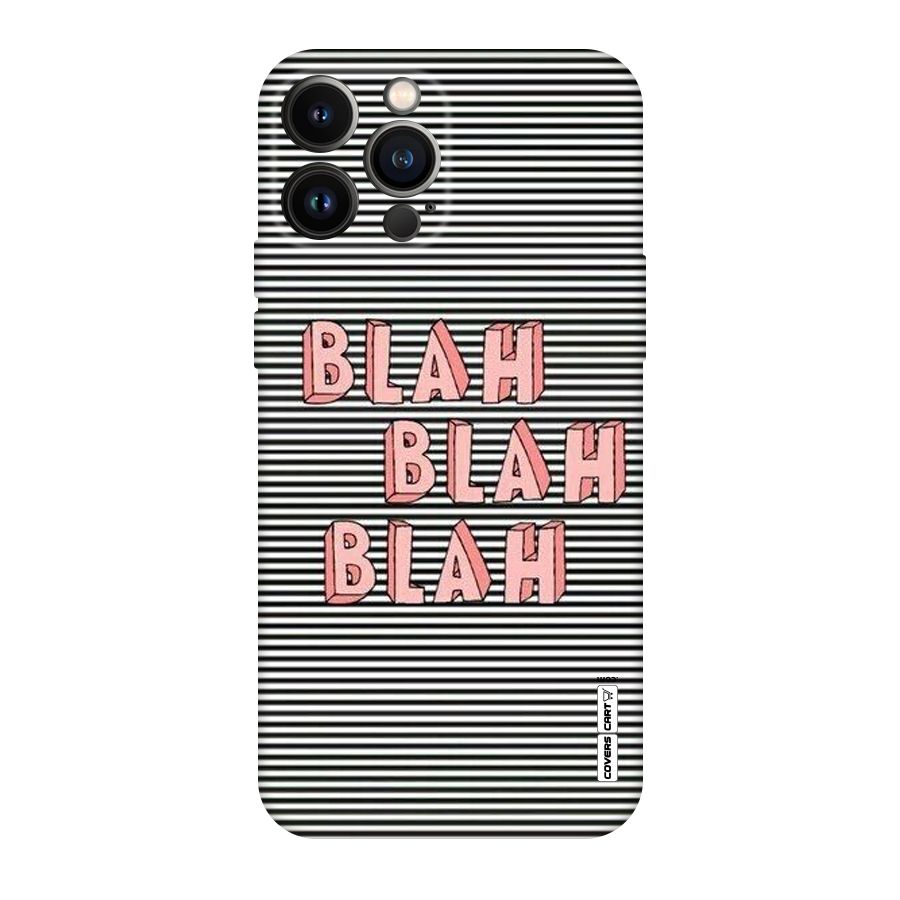Blah Stripes Original Polycarbonate Back Case for iPhone 13 Pro Max