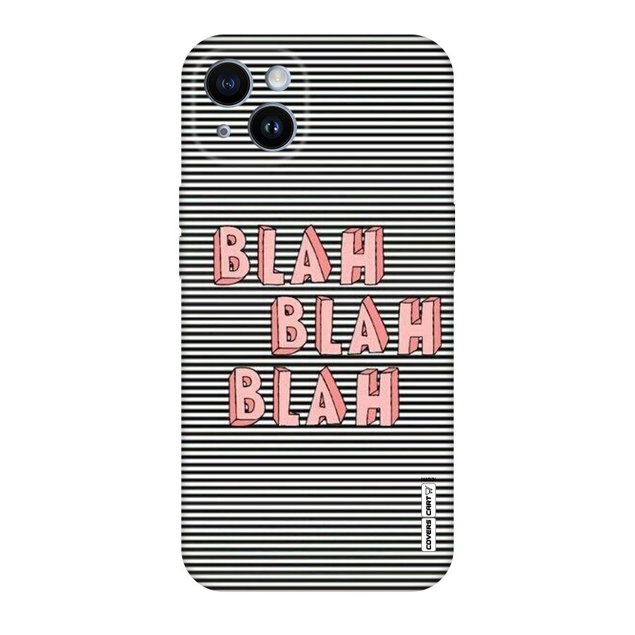 Blah Stripes Original Polycarbonate Back Case for iPhone 14