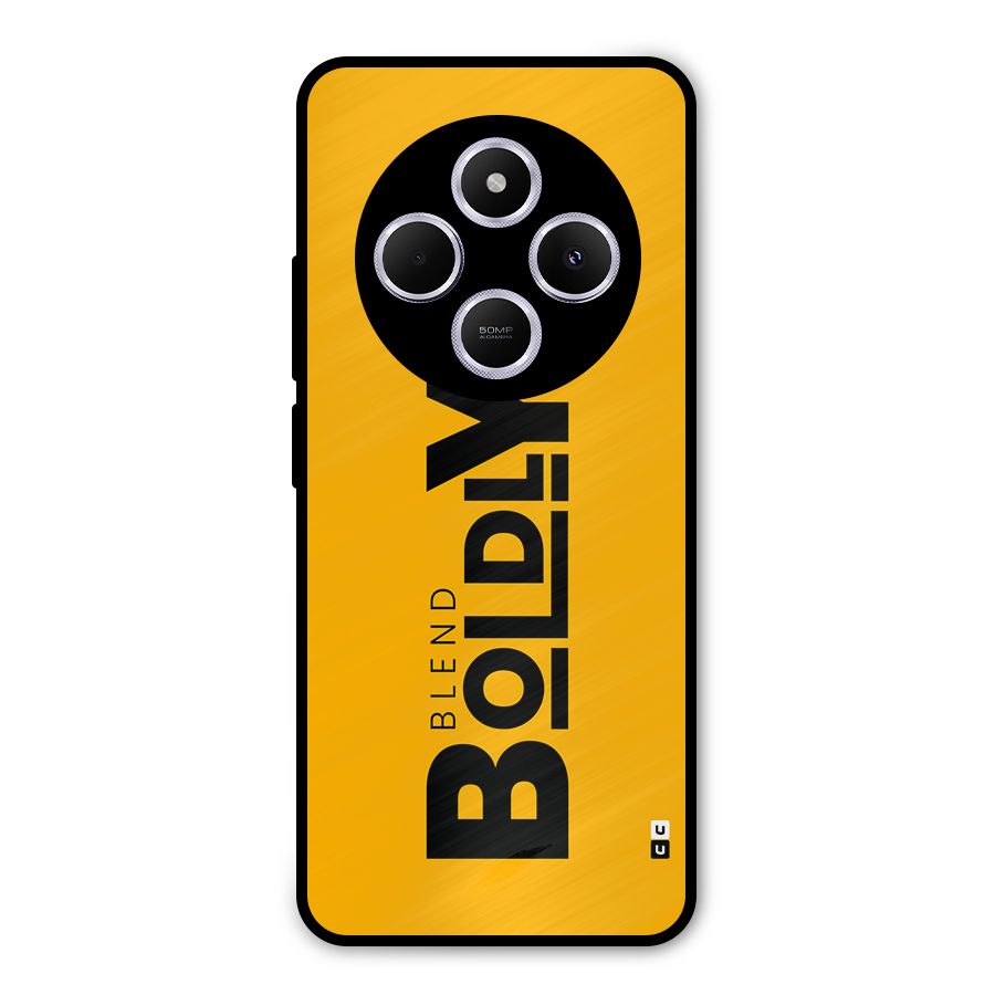Blend Bold Metal Back Case for Poco C75 5G