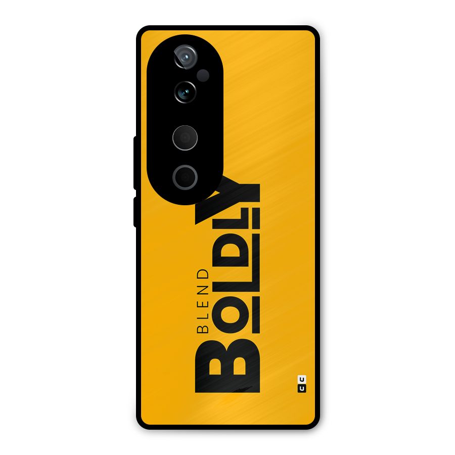 Blend Bold Metal Back Case for Vivo T3 Ultra