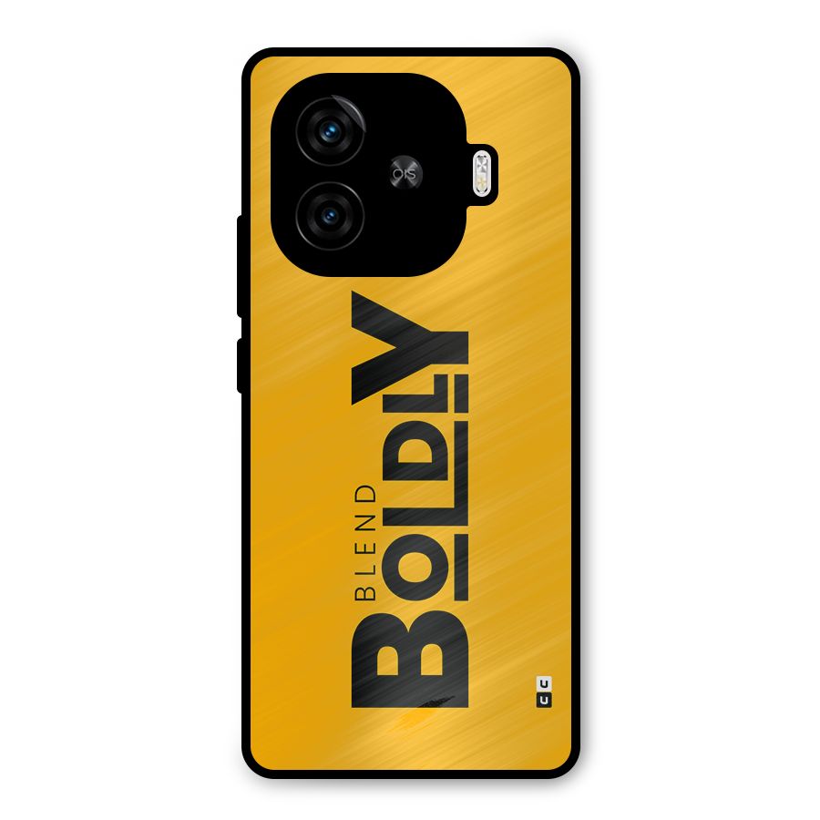 Blend Bold Metal Back Case for iQOO Neo 10R