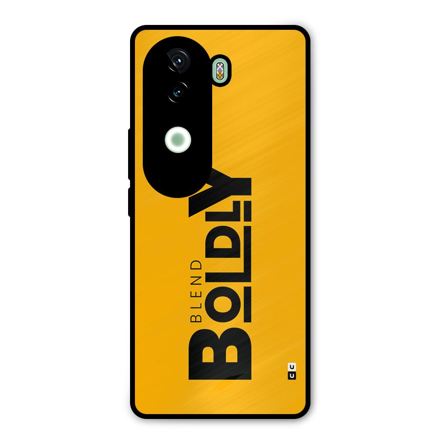 Blend Bold Metal Back Case for iQOO Z9s