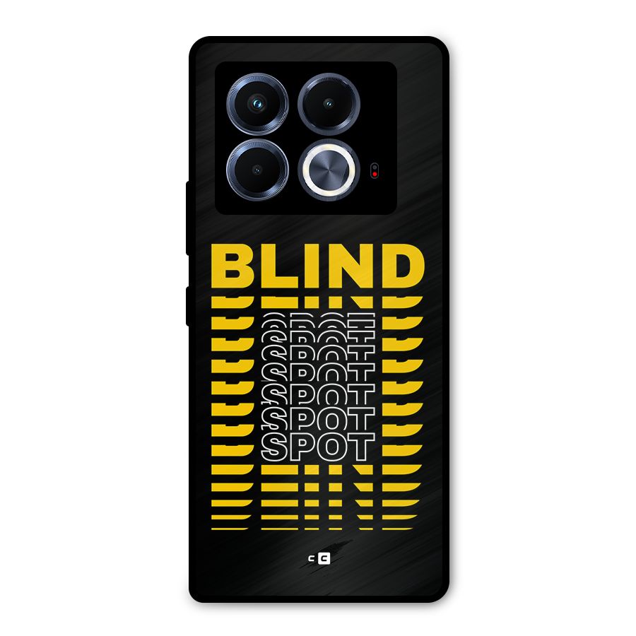 Blind Spot Metal Back Case for Infinix Note 40 5G