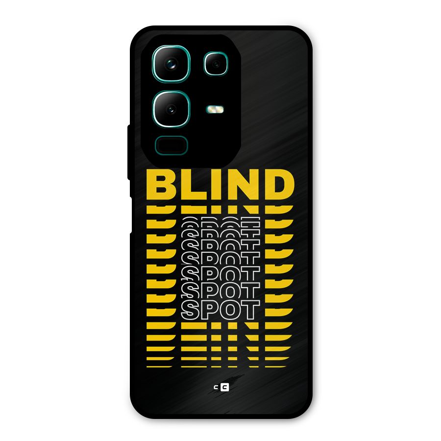 Blind Spot Metal Back Case for Infinix Note 50x