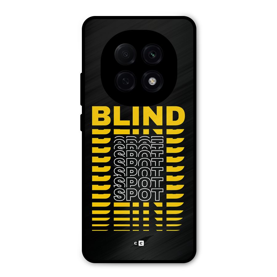 Blind Spot Metal Back Case for Oppo F29 Pro