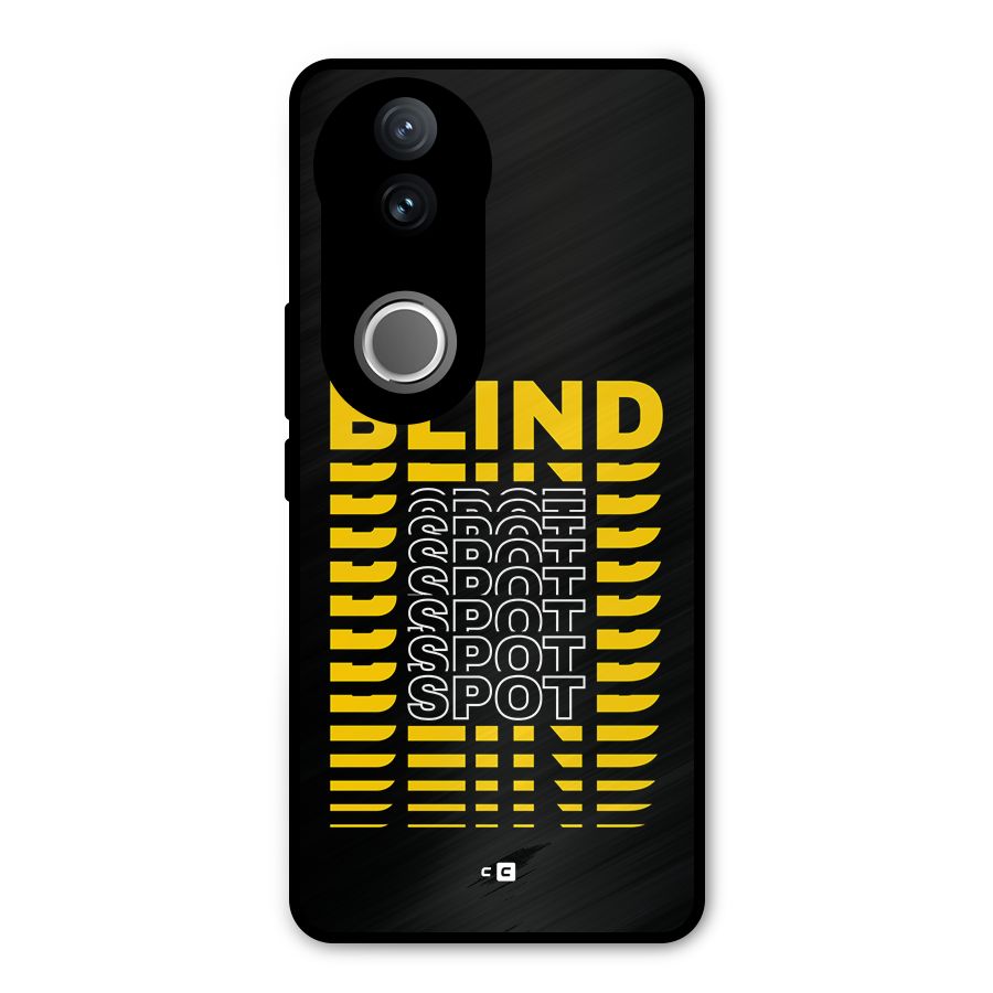 Blind Spot Metal Back Case for Vivo V50e