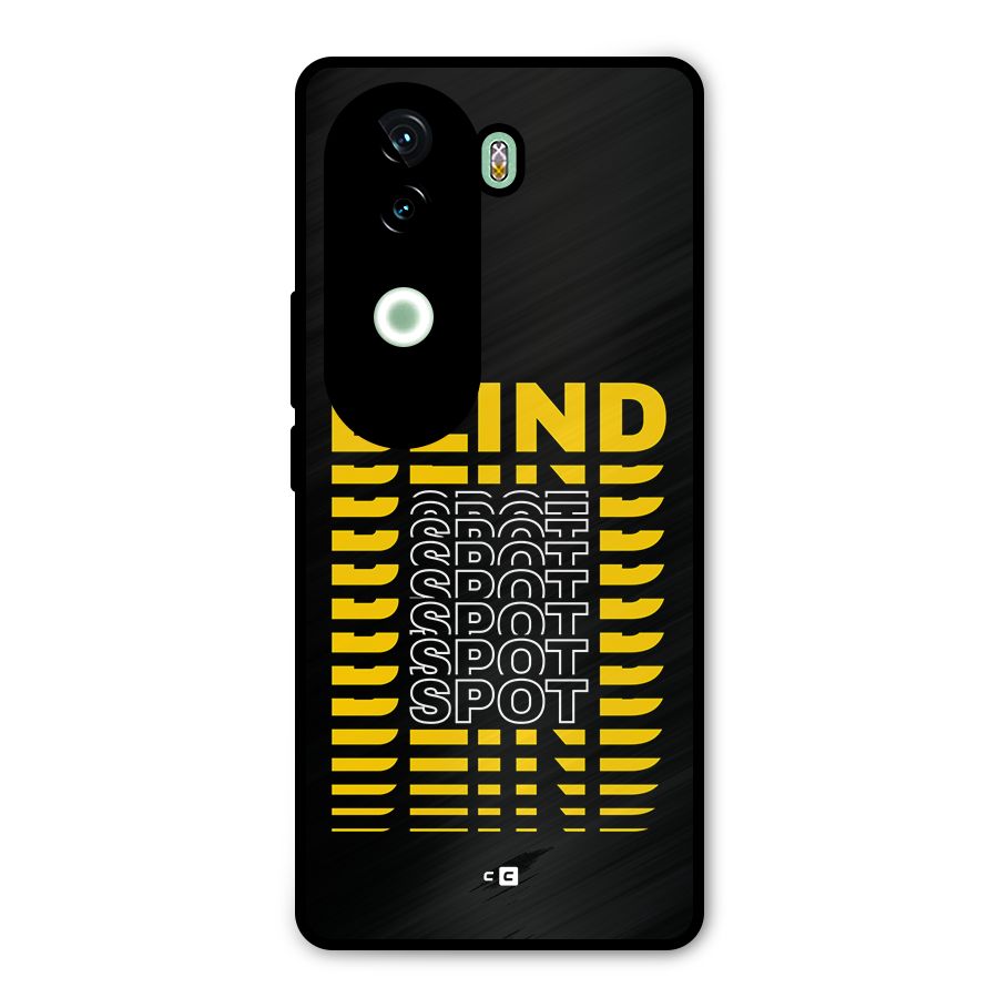 Blind Spot Metal Back Case for iQOO Z9s