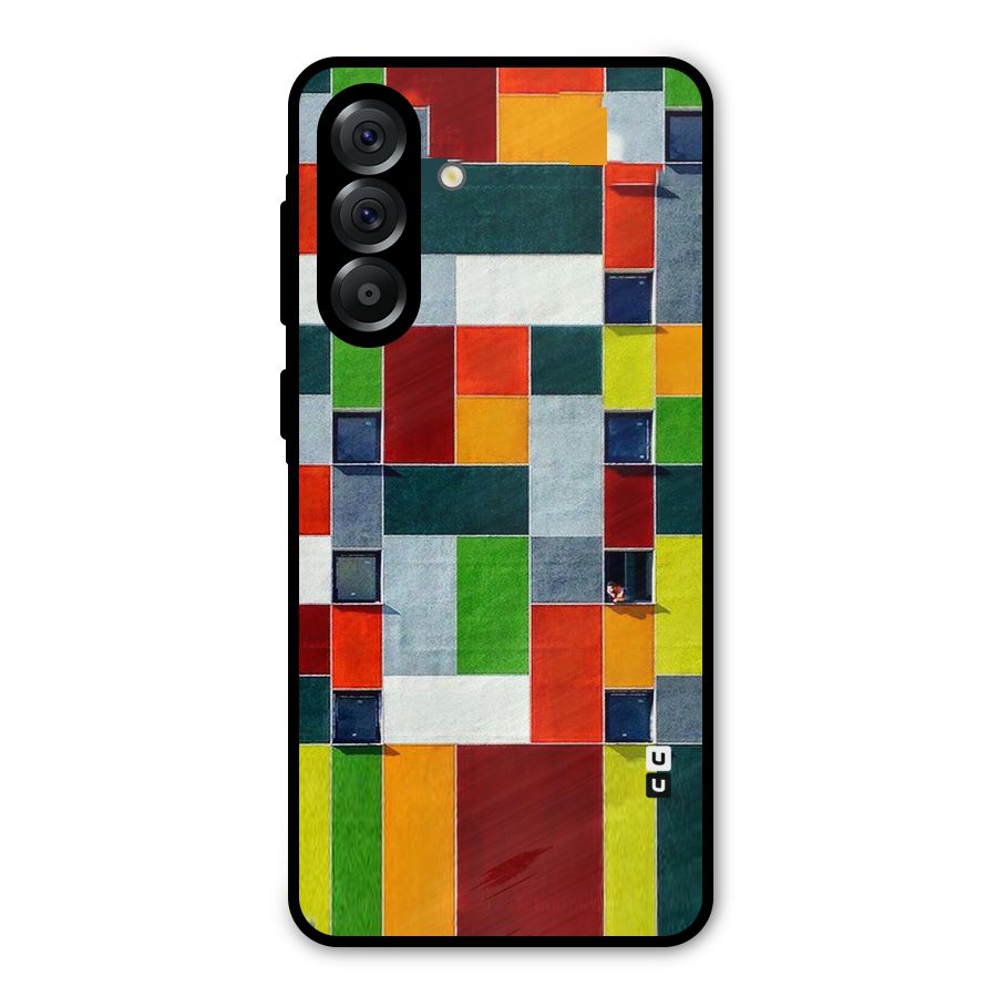 Block Color Design Metal Back Case for Galaxy A36
