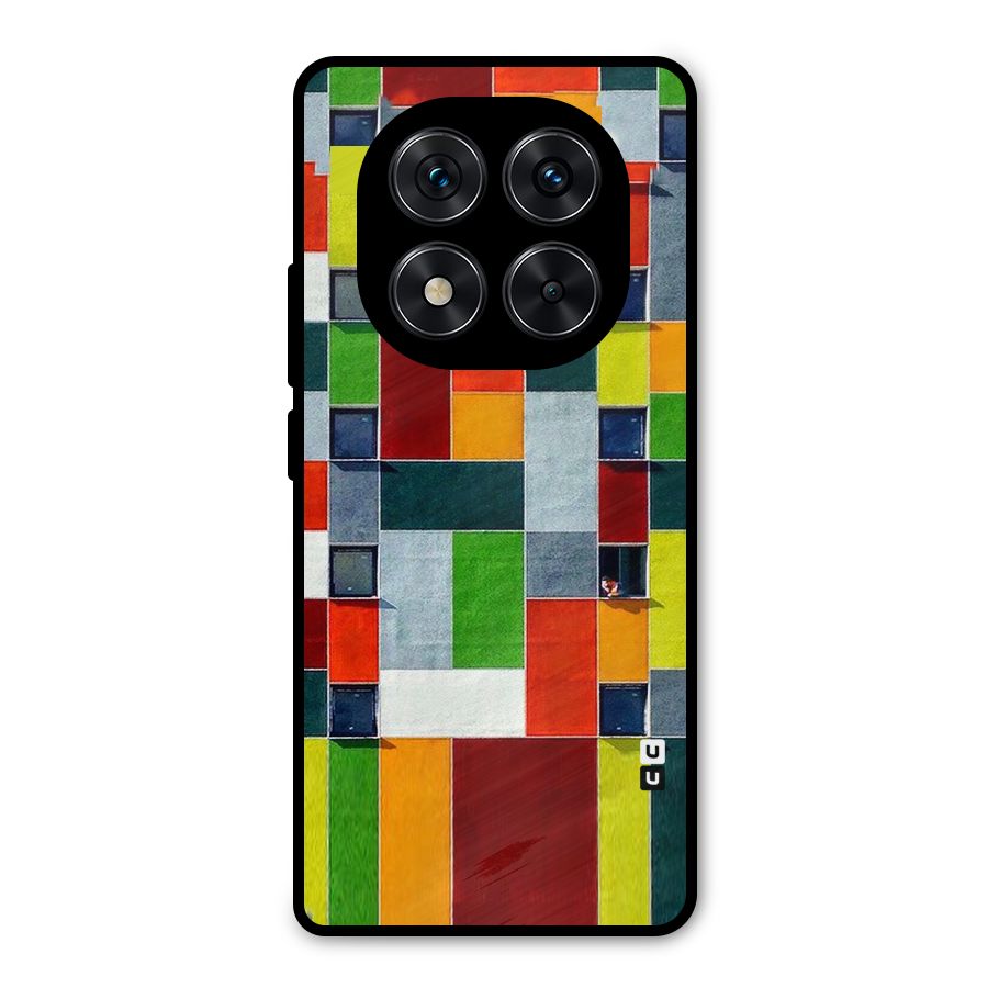 Block Color Design Metal Back Case for Poco X7