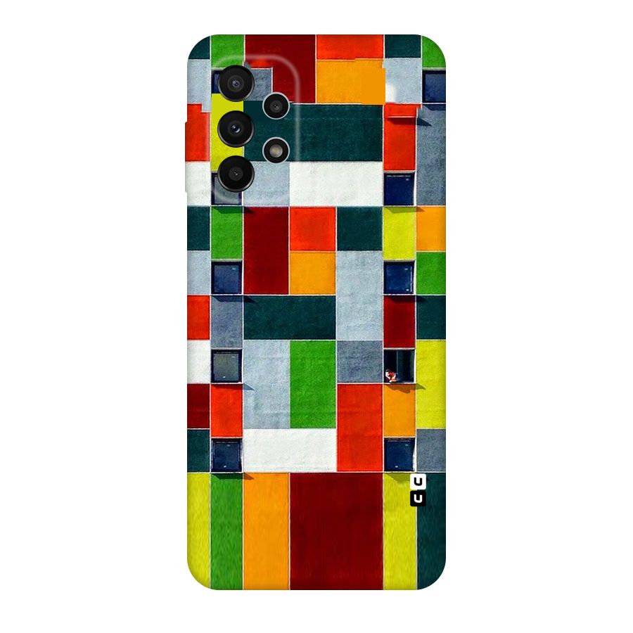 Block Color Design Original Polycarbonate Back Case for Galaxy A23
