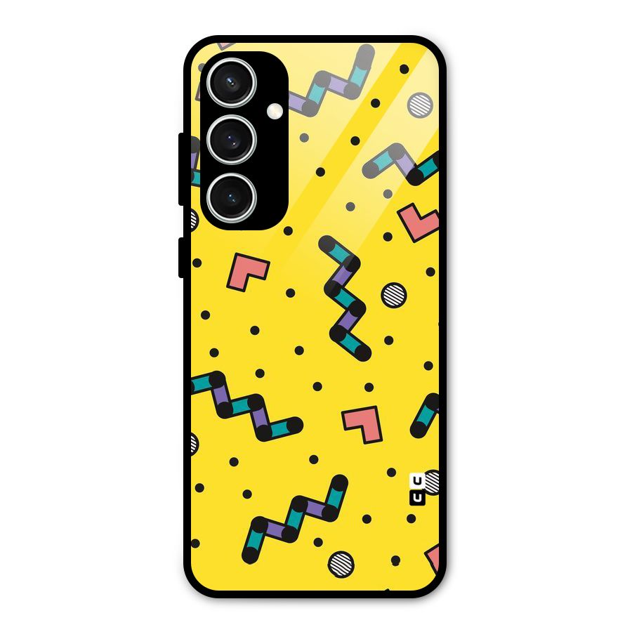 Block Shades Glass Back Case for Galaxy S23 FE