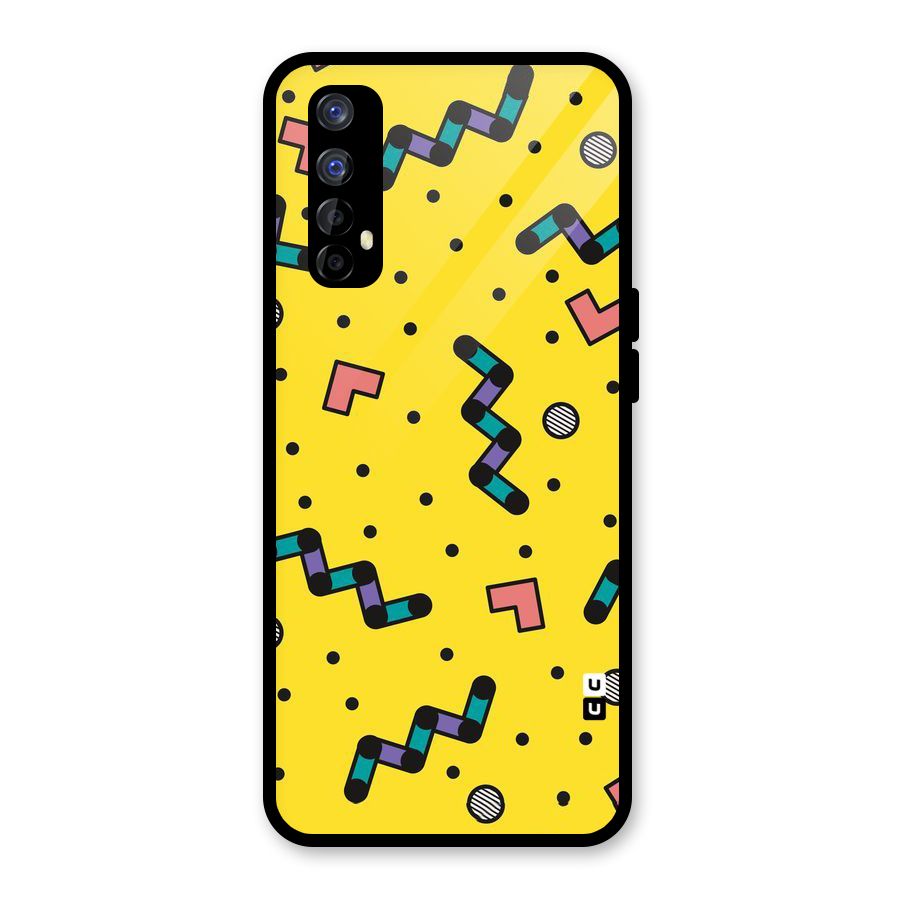 Block Shades Glass Back Case for Realme Narzo 20 Pro