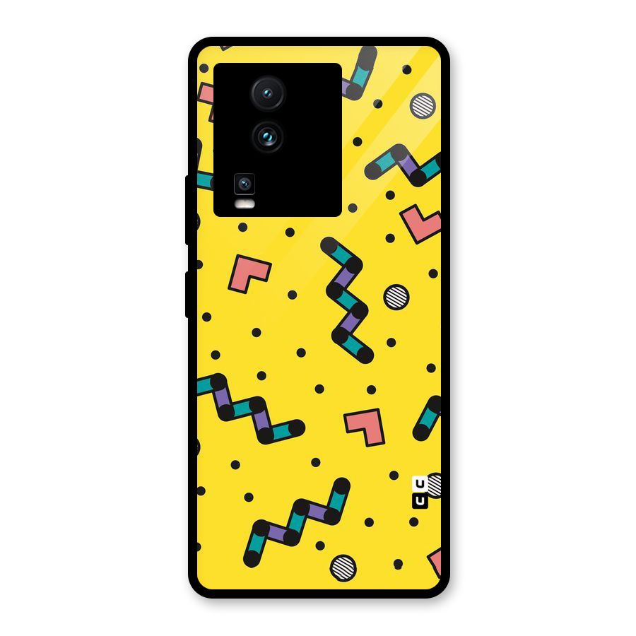 Block Shades Glass Back Case for Vivo iQOO Neo 7 Pro