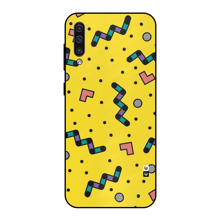 Block Shades Metal Back Case for Galaxy A30s
