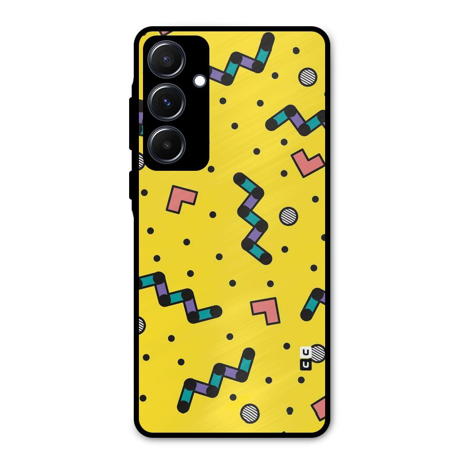 Block Shades Metal Back Case for Galaxy A55