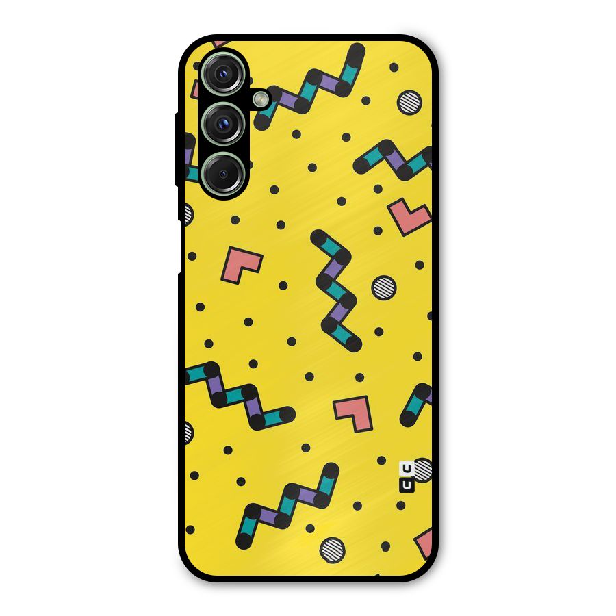 Block Shades Metal Back Case for Galaxy F34