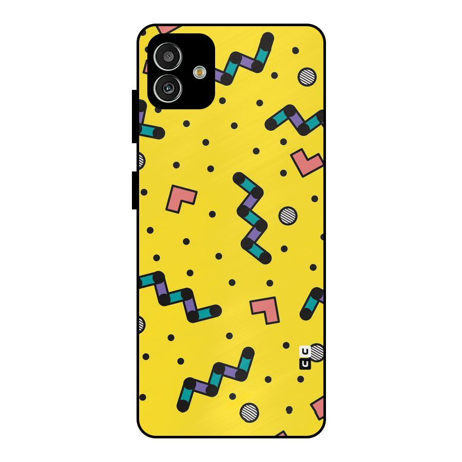 Block Shades Metal Back Case for Galaxy M13 5G