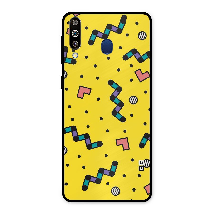 Block Shades Metal Back Case for Galaxy M30