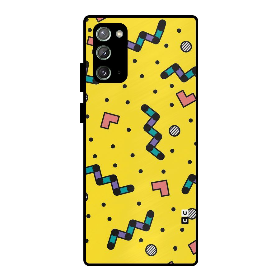 Block Shades Metal Back Case for Galaxy Note 20
