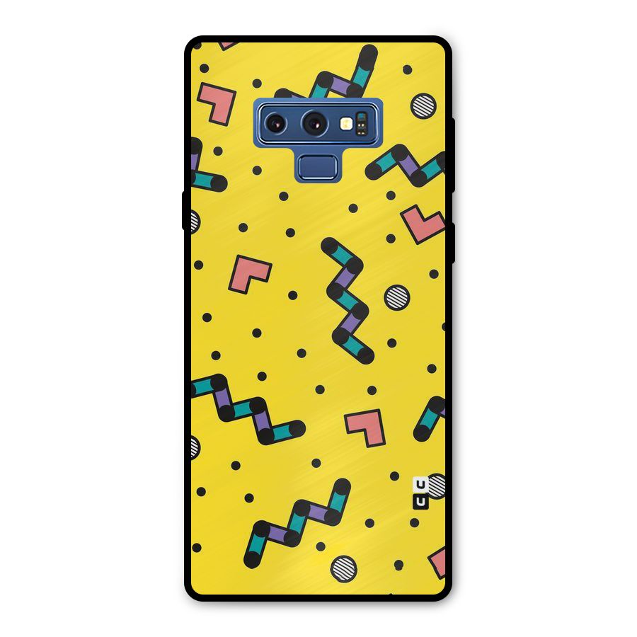 Block Shades Metal Back Case for Galaxy Note 9