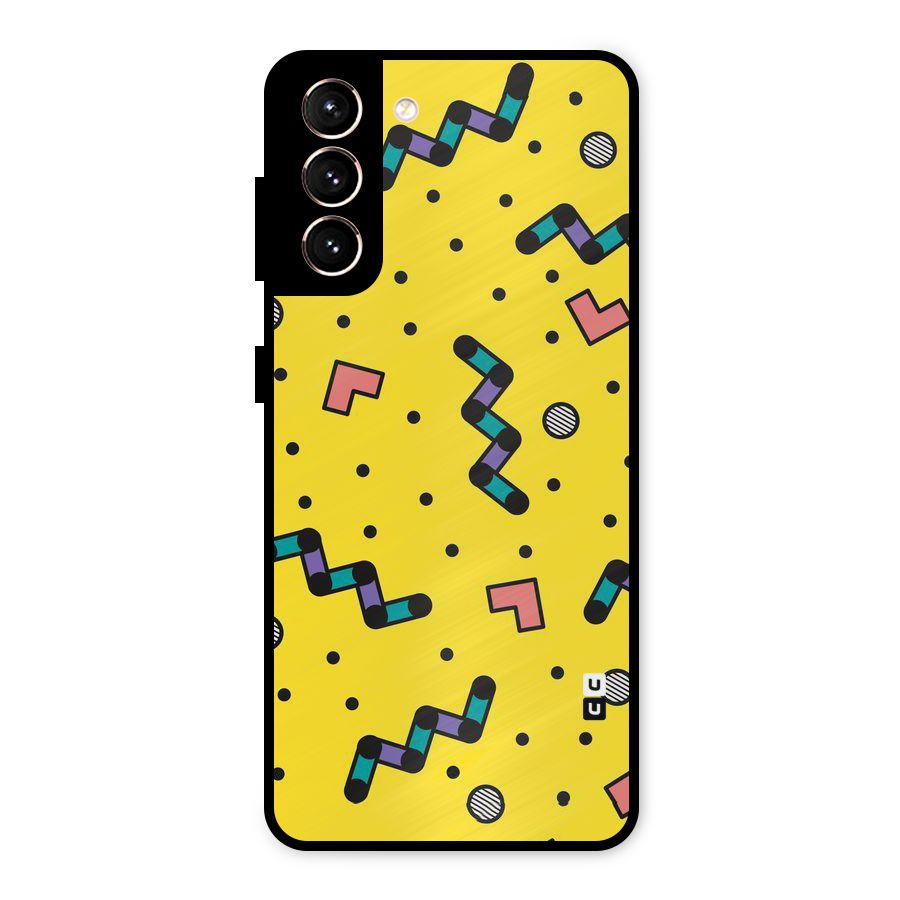 Block Shades Metal Back Case for Galaxy S21 5G