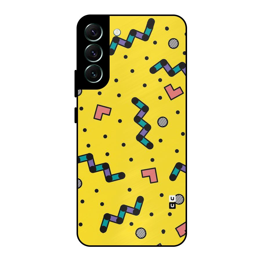 Block Shades Metal Back Case for Galaxy S22 Plus 5G