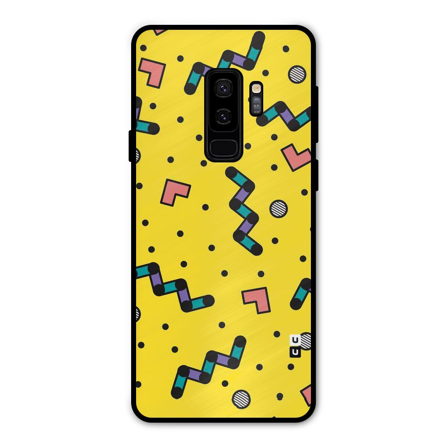 Block Shades Metal Back Case for Galaxy S9 Plus