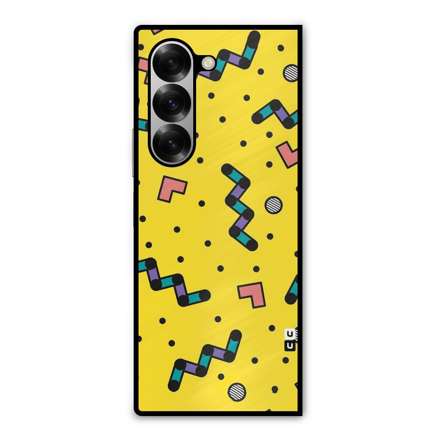 Block Shades Metal Back Case for Galaxy Z Fold6