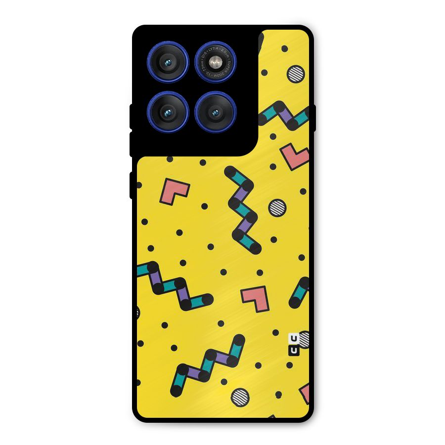 Block Shades Metal Back Case for Motorola Edge 60 Pro