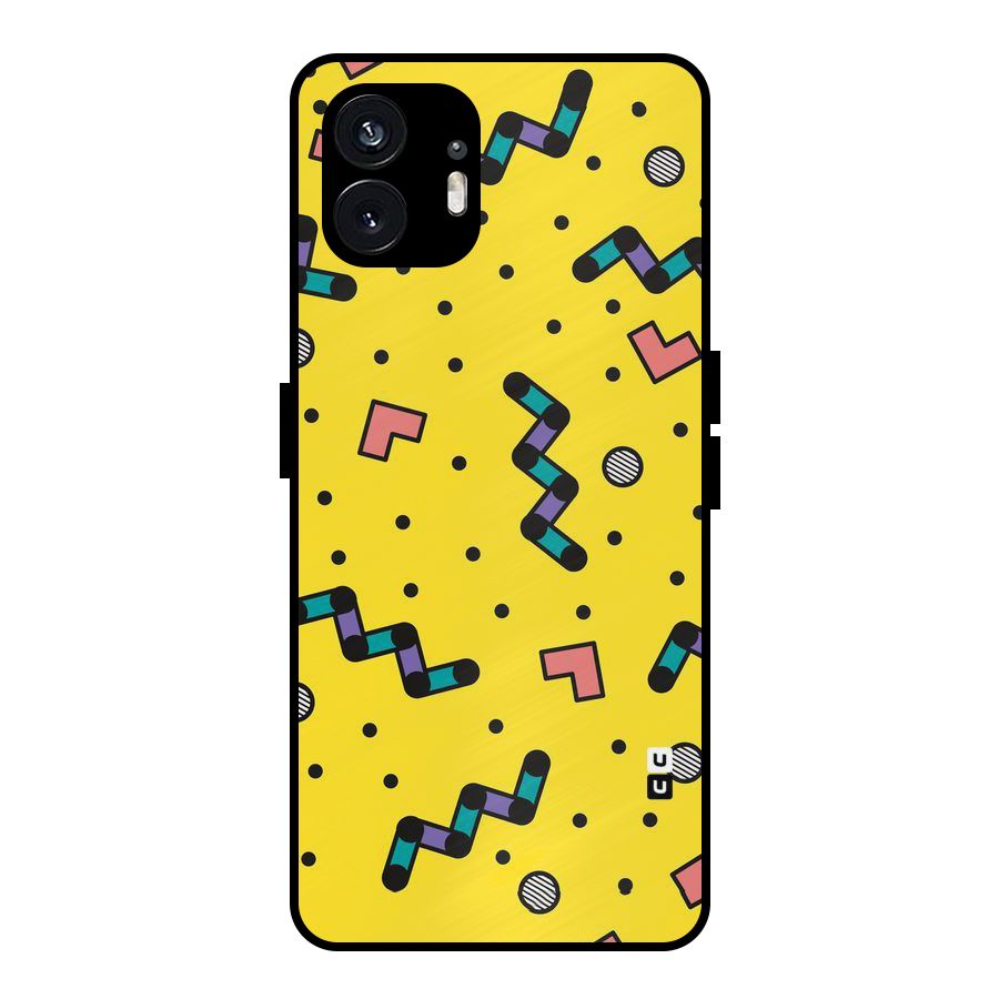 Block Shades Metal Back Case for Nothing Phone 2