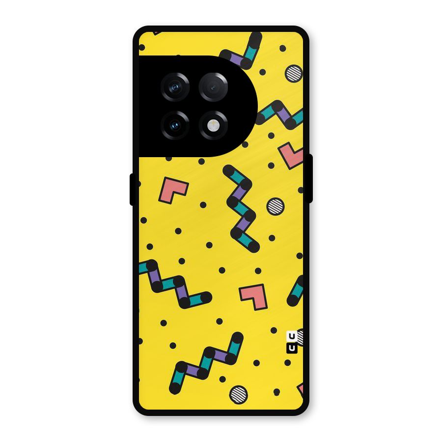 Block Shades Metal Back Case for OnePlus 11R