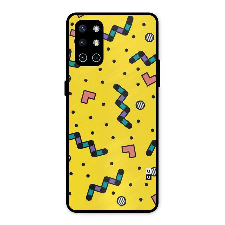 Block Shades Metal Back Case for OnePlus 9R
