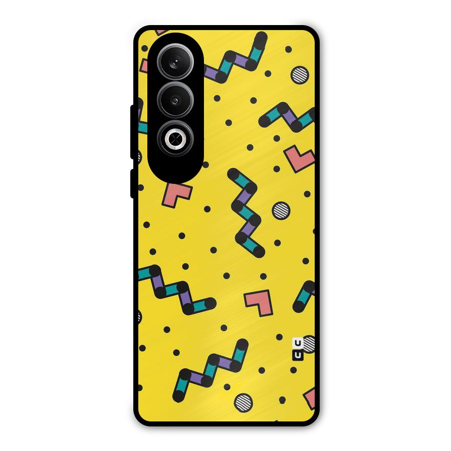 Block Shades Metal Back Case for OnePlus Nord CE4