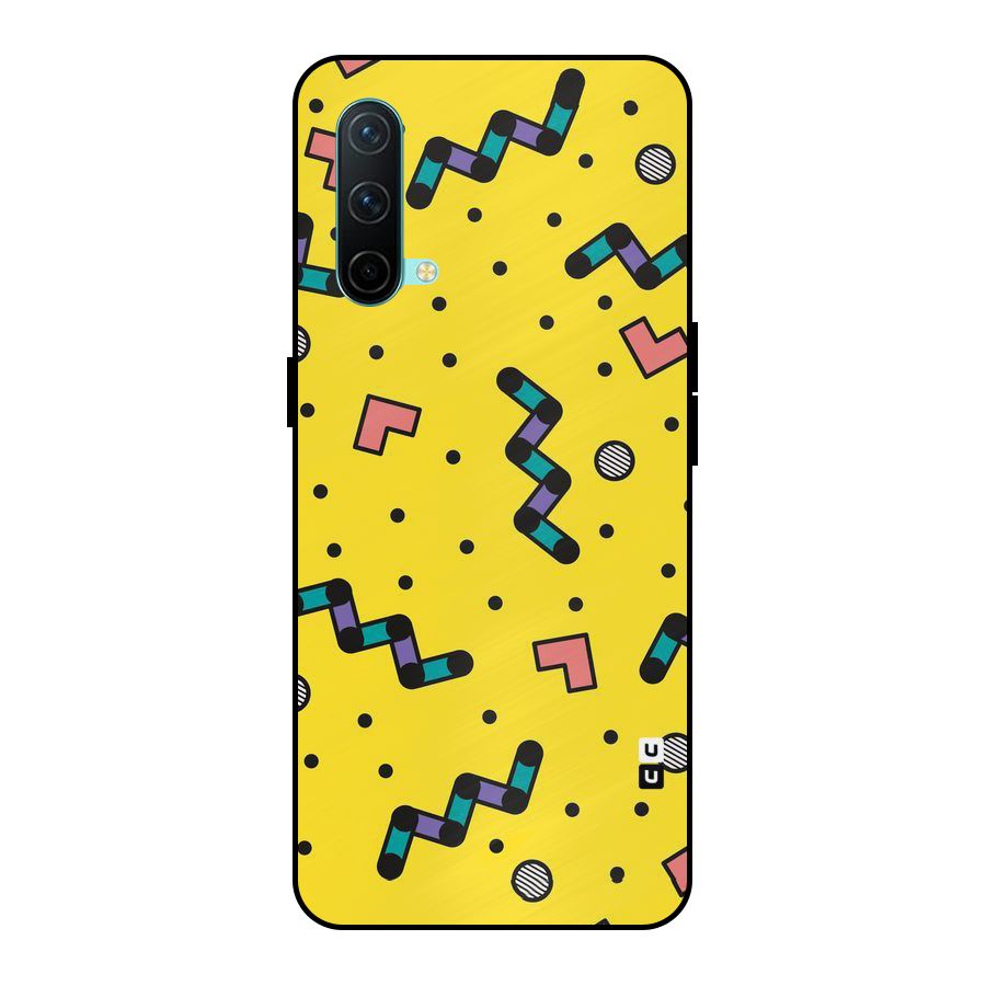 Block Shades Metal Back Case for OnePlus Nord CE 5G