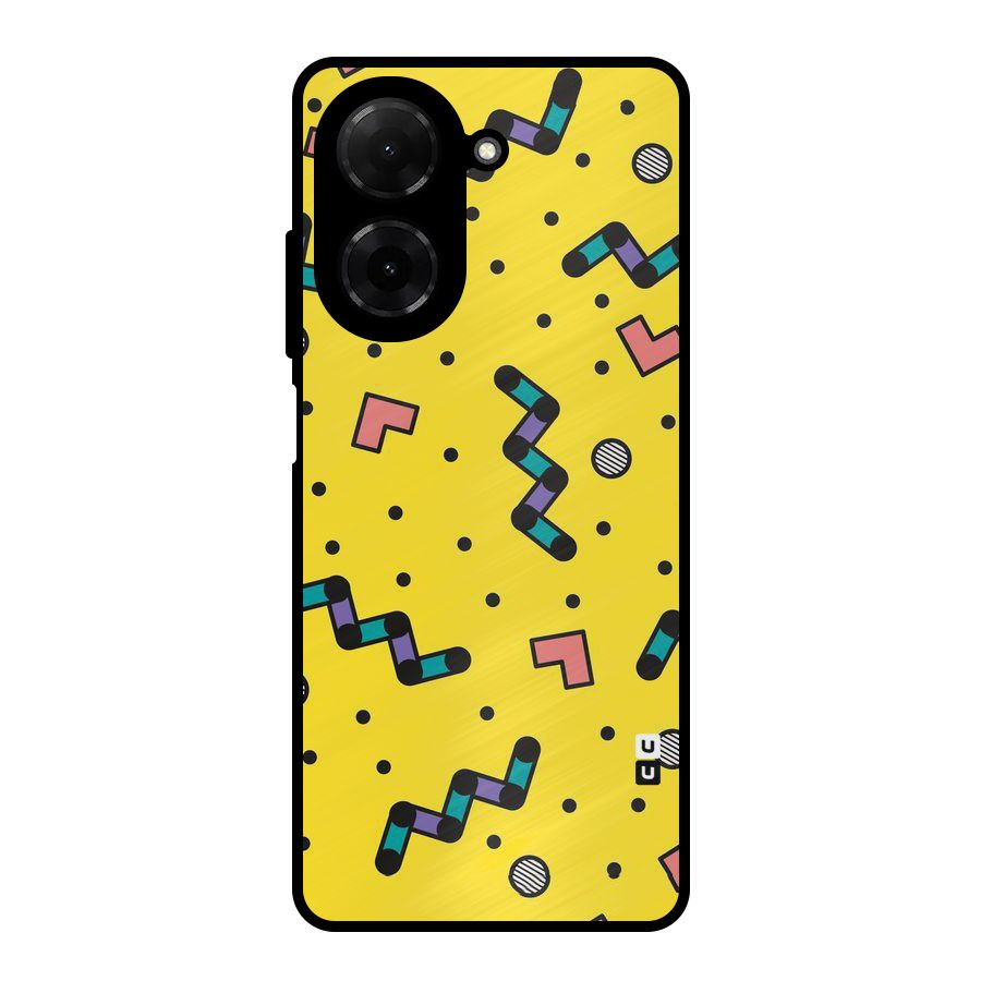 Block Shades Metal Back Case for Poco C71