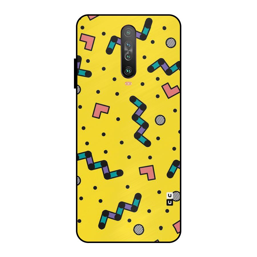 Block Shades Metal Back Case for Poco X2