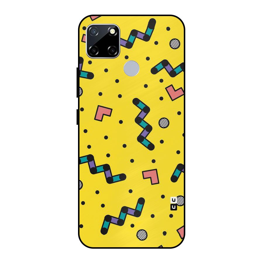 Block Shades Metal Back Case for Realme Narzo 20