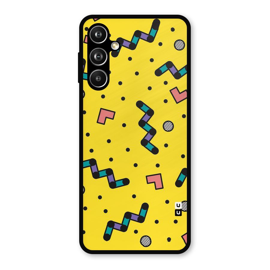Block Shades Metal Back Case for Samsung Galaxy M54