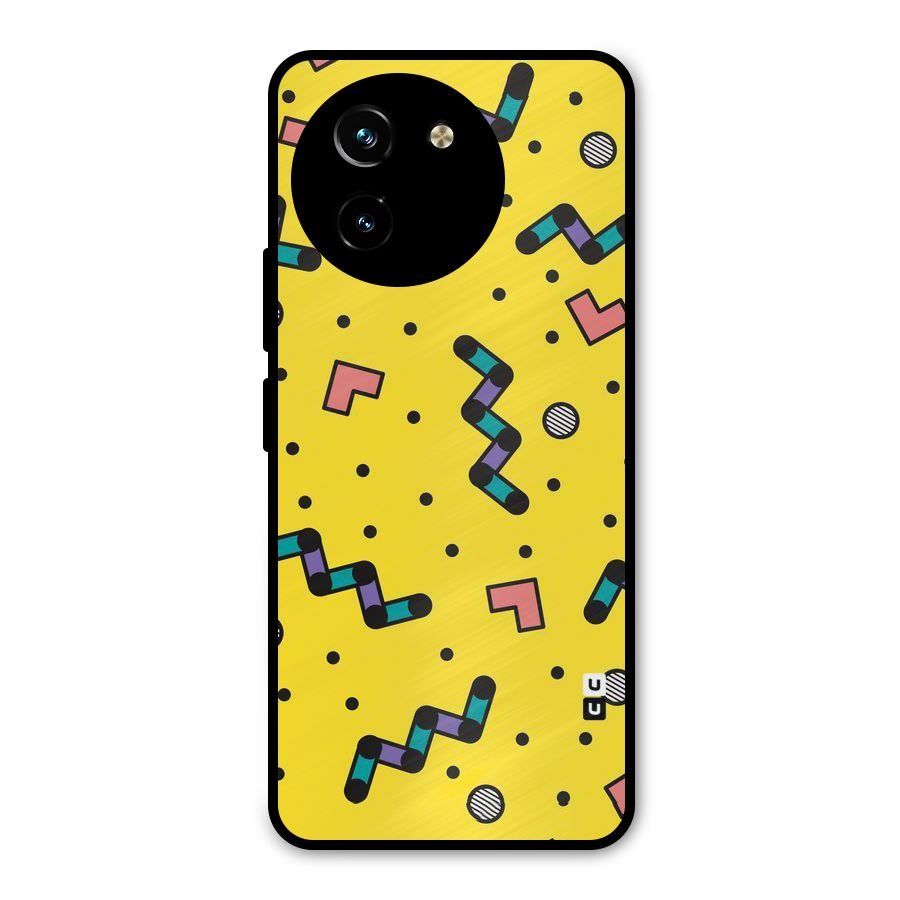 Block Shades Metal Back Case for Vivo T3x