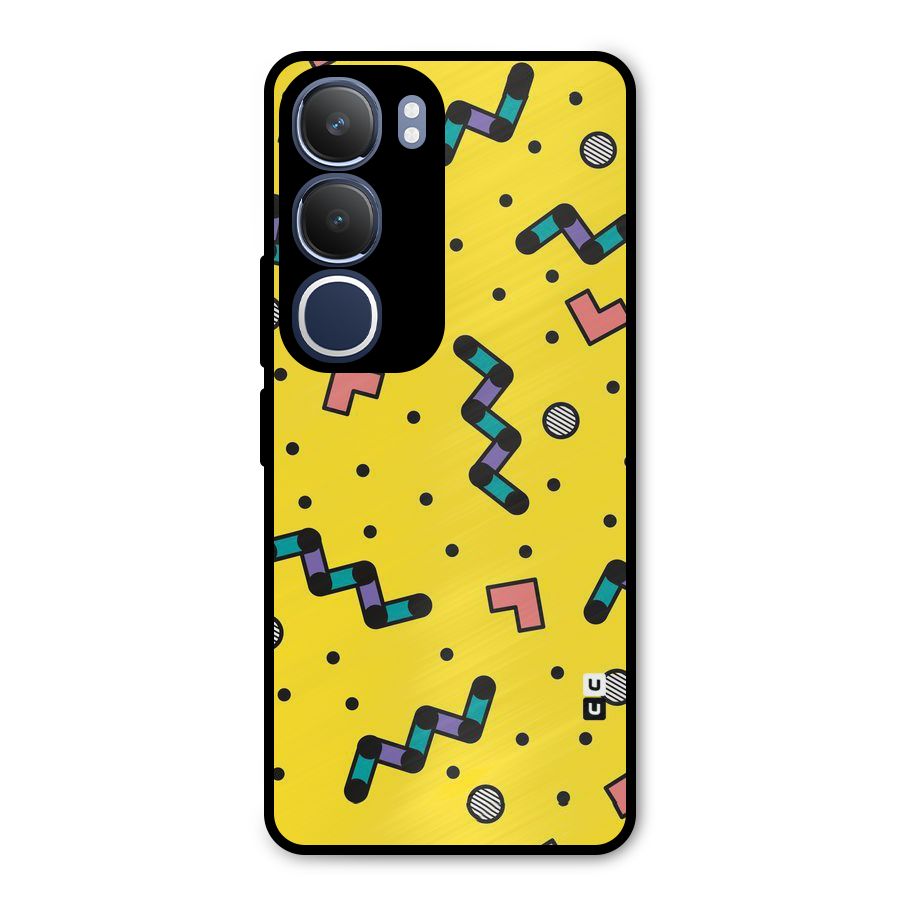 Block Shades Metal Back Case for Vivo Y29