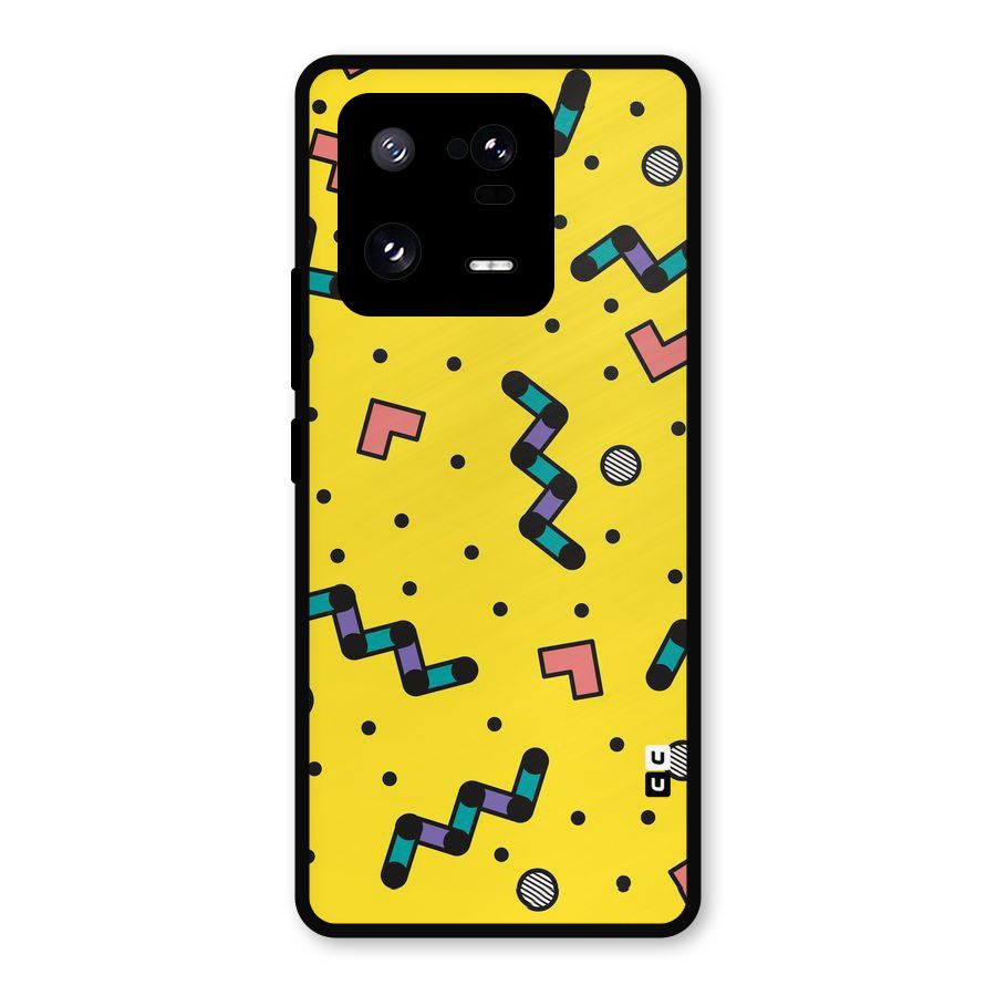 Block Shades Metal Back Case for Xiaomi 13 Pro