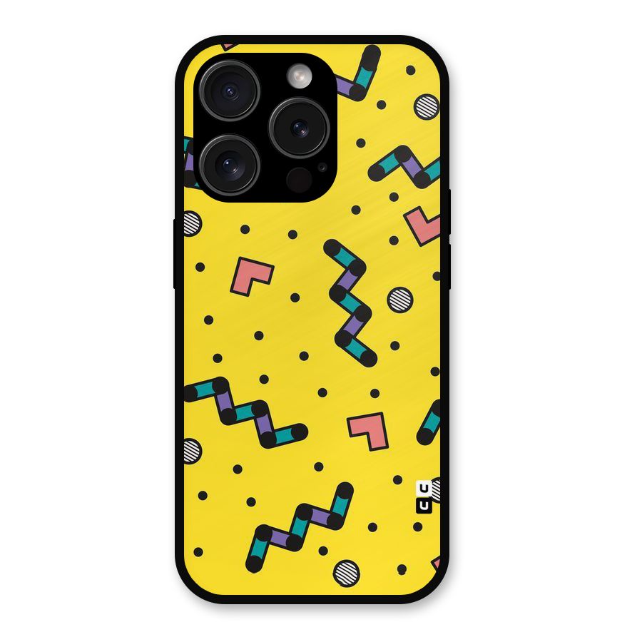 Block Shades Metal Back Case for iPhone 15 Pro