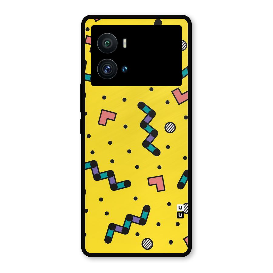 Block Shades Metal Back Case for iQOO 9 Pro