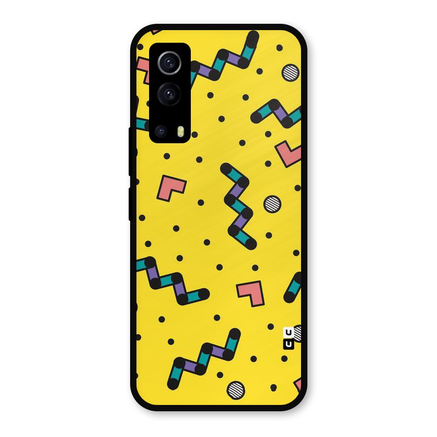 Block Shades Metal Back Case for iQOO Z3