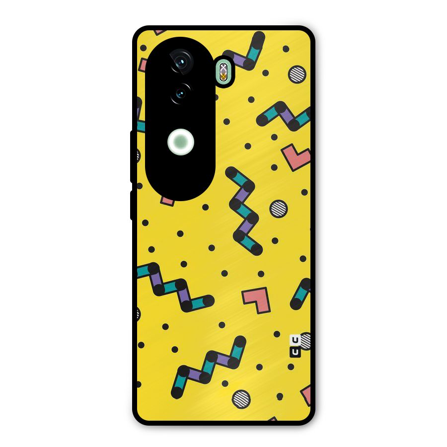 Block Shades Metal Back Case for iQOO Z9s