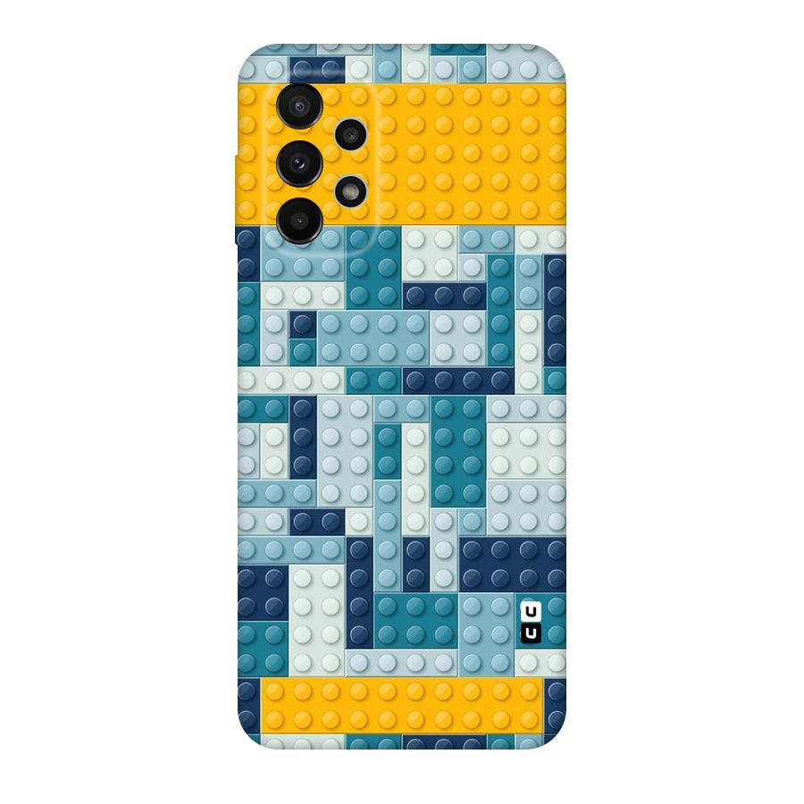 Blocks Blues Original Polycarbonate Back Case for Galaxy A23